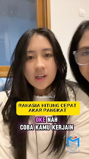 Marini, S.Si on Instagram: "Bingung kalau hitung akar pangkat 2 ?? Ini rahasia hitung cepatnya !! Siapa bisa jawab soal trakhir ? Bimbel Logos Mathhacks_5 SD - SMP - SMU - CPNS - SNBT Matematika •Fisika• Kimia •B Inggris •B Mandarin•B Jepang Offline : Mall IP lt 2 Bandung Online keseluruh kota di Indonesia maupun luar negeri Info lebih lanjut bs wa ke 085765567067 atau klik link dibio pilih Admin Bimbel Logos #bimbelonline #bimbel#belajar#matematika#tutormatematika#belajaronline#lesmatematika #b