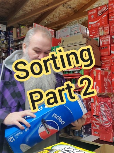 Sorting cans... part 2 #cancollector #cancollection