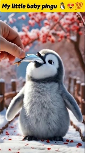 cutie pie baby pingu 😍💯#shorts#cute#fluffy#viral