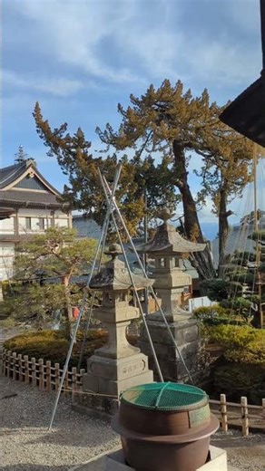 😌 Sacred Nagano Zenkoji Temple Town 🙏 #zenkoji #temple #nagano