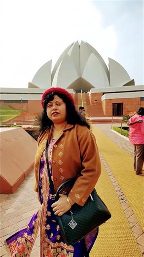 Delhi top 5 place ismein se ek🪷 Lotus Temple ❤️