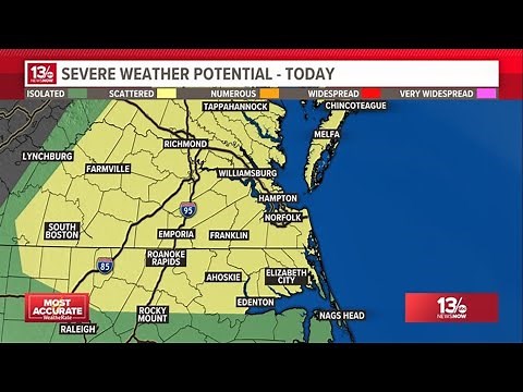 LIVE Radar: Severe weather across Virginia