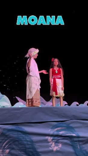Moana Musical Theatre Performance by Tiny Singer Tiana Hogben