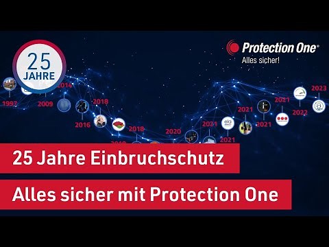 25 Jahre Einbruchschutz – Alles sicher mit Protection One