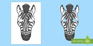 Zebra Role Play Mask