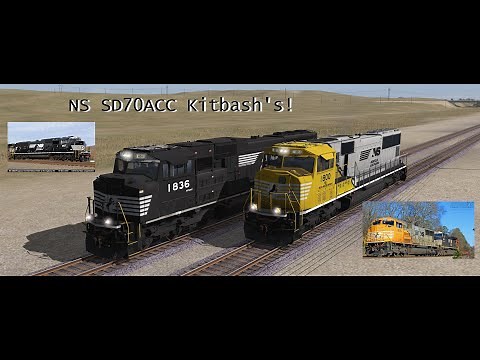 Trainz kitbash: NS SD70ACC