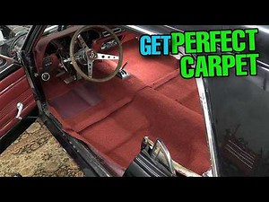 Put Carpet In Your Car Like a Pro