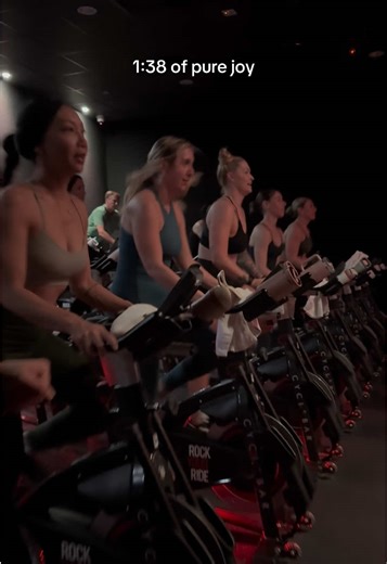 1:38 of Pure Joy in Spin Class