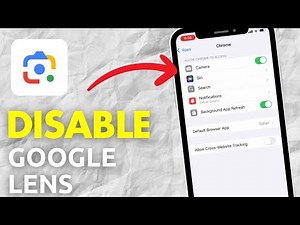 How To Disable Google Lens iPhone | Turn Off Google Lens In Chrome (Full Guide)