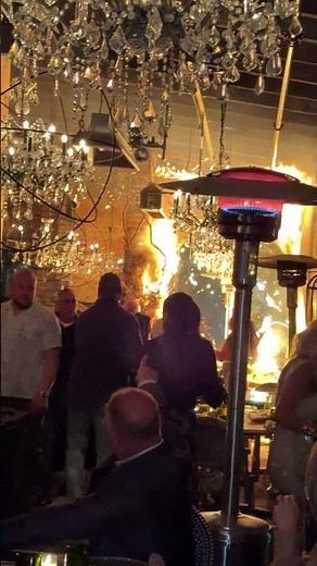 Fire at The Butcher’s Block restaurant