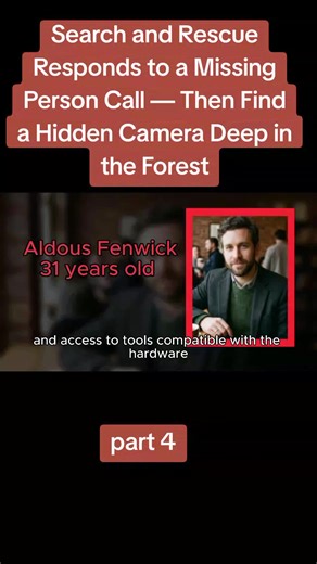 part 4 | Search and Rescue Responds to a Missing Person Call — Then Find a Hidden Camera Deep in the Forest#fvpシ💕foryou #tiktokviral #crimestory #realcrimestories #cops