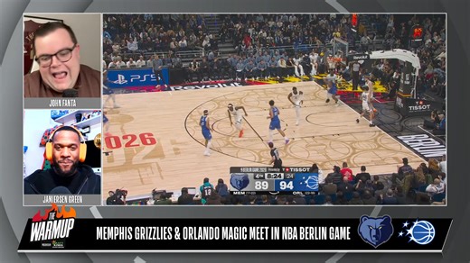 NBA's first game in Berlin did not disappoint 🇩🇪 John Fanta and Jamiersen Green recap the matchup between the Magic and Grizzlies on The Warmup! The Warmup is LIVE on NBA TV and the NBA App! ➡️ https://link.nba.com/NBATV_FB | NBA TV