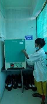 Determination of moisture Content in Food Samples.