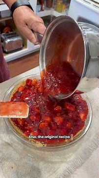 How To Make Old Fashioned Strawberry Pie: NO JELLO!🙌🍓🥧 #strawberry #strawberrypie #easyrecipe