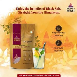 Black Salt is a hidden Himalayan treasure found in the salt mines. Also known as Kala Namak, this magic ingredient is not a stranger to the Indian household. Add a pinch of this goodness to your dish or drink and savour the innumerable benefits! Shop now: https://himalayannatives.com/product/black-salt #withlovefromhimalays #himalayannatives #goodlife #dietgoals #healthyfood #healthyliving #pureandnatural #stayhealthy #eatgoodfeelgood #stayfit | Himalayan Natives India