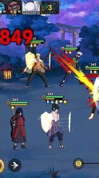 Game naruto turn base #gameplay #gaming #nostalgia #games