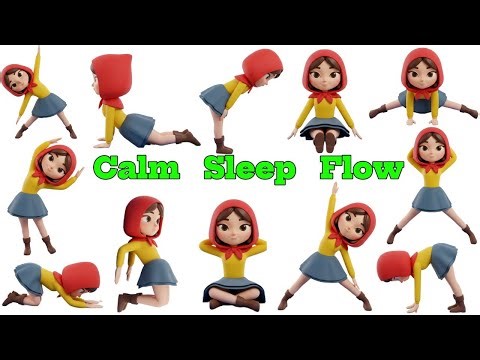 YOGI BUDS | YOGA FOR KIDS | Peaceful Nighttime Yoga Sleep Flow