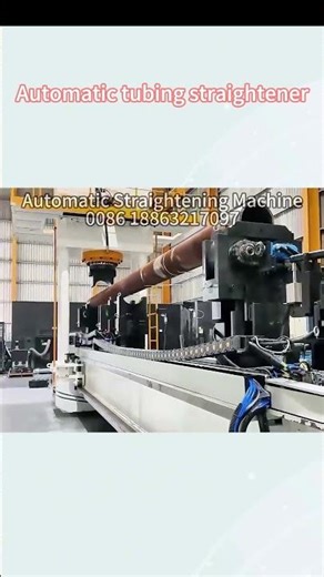Automatic Pipe Straightening Machine