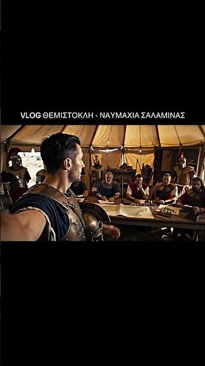 Vlog Θεμιστοκλή από τη ναυμαχία της Σαλαμίνας #ai #greece #θεμιστοκλης #ναυμαχια της σαλαμινας