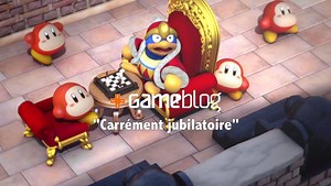 Attention : ne mettez pas le son, vous risqueriez de devenir accro ! Kirby en armure Robobot... ça va faire mal, le 10 juin sur 3DS dans Kirby : Planet Robobot ! | Nintendo 3DS