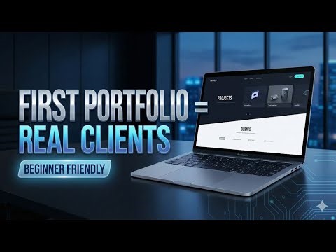 “Create Your First Portfolio in Web Development That Gets You Real Clients”