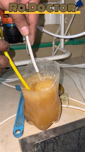 Membrane wash 300 GPD ro plant #rosystem #roplant #water #filterplant #industrialro #ro #trending ￼