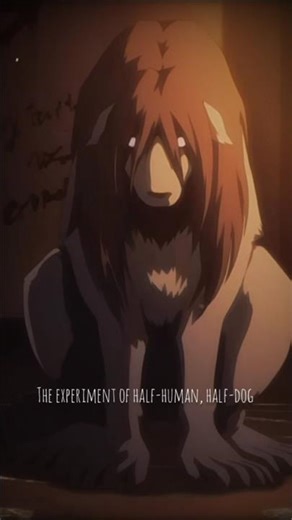 The experiment of half-human, half-dog with song Ennio morricone Ninna nanna per adulteri