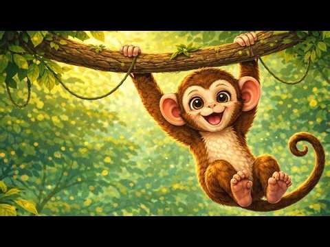 Affe im Dschungel 🐒🎶 | Kinderlied