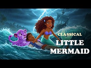 The Little Mermaid 🧜‍♀️ - A Magical Fairy Tale | Video book reading for kids | Yuna for children 🌊✨