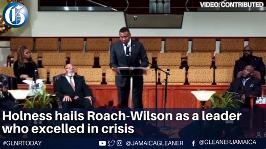 Prime Minister Dr Andrew Holness led tributes on Friday at the funeral of the late Jamaican Consul General to New York, Alsion Roach-Wilson, hailing her courage, work ethic and leadership under pressure. Recounting her role in organising a town hall amid fears of a low turnout, Holness said her dedication to duty was an exemplary public servant. "She excelled in moments of crisis when leadership matters," Holness said at the service at the Community Baptist Church of Englewood in New Jersey. Roa