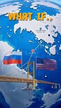 What If Russia Built a Bridge to Alaska? The Bering Strait Bridge Project Explained 🌎