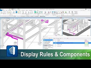 Using Display Rules for OpenPlant References in OpenBuildings Designer