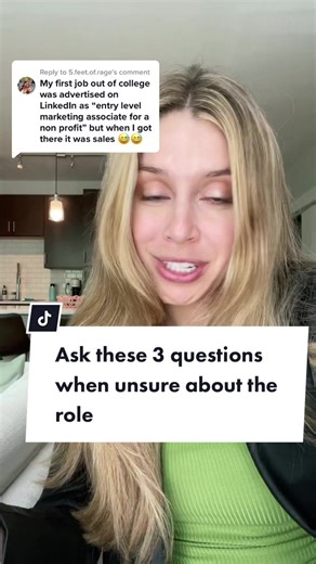 Reply to @5.feet.of.rage 3 questions to ask to avoid scam or dishonest job opportunities #intervoewtips #careeradvice #jobseekertips