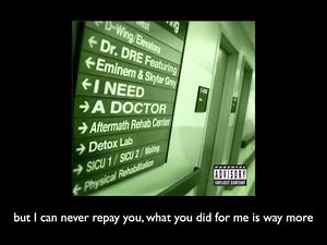 I Need a Doctor (feat. Eminem & Skylar Grey) by Dr. Dre - Clean and Edited with Lyrics
