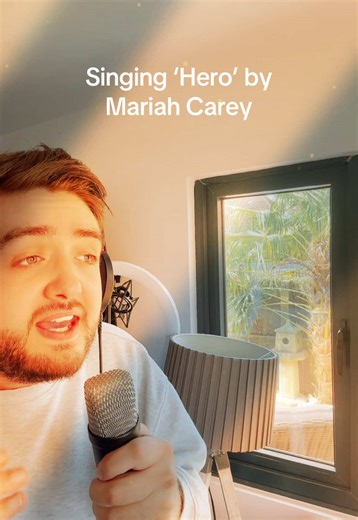 Singing Hero by @Mariah Carey #mariahcarey #hero #lovesong #fyp