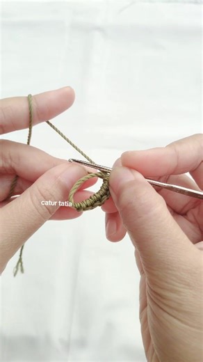 Tutorial Cara Membuat Magic Ring untuk Pemula