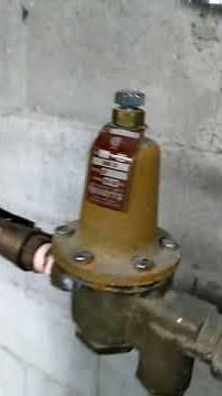 Adjusting Watts Water Pressure Regulator