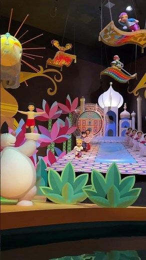 Tokyo Disneyland It's a Small World Attraction #travelingwiththeshepherdess #disney #tokyodisneyland
