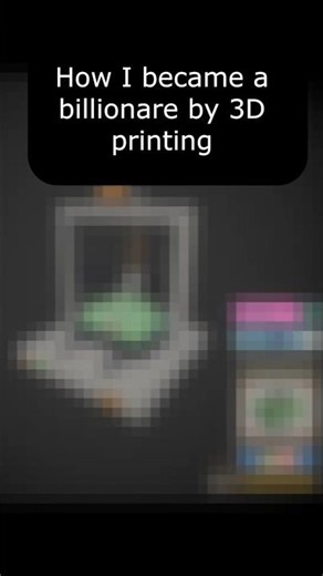 3D printing until I become a billionaire #gamedev #3dprinting
