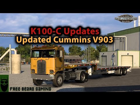Another Look At EMT Mods’ Updated K100-C | Update Cummins V903 | American Truck Simulator