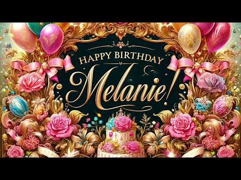 Melanie: Happy Birthday Song for Melanie