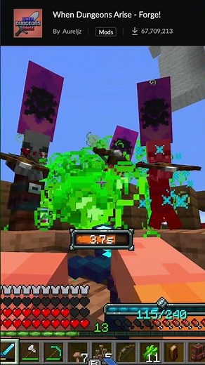 Minecraft Mod: When Dungeons Arise