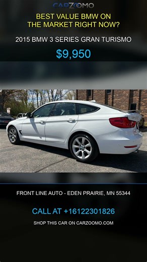 2015 BMW 3 Series Gran Turismo for sale in Eden Prairie, MN, 55344