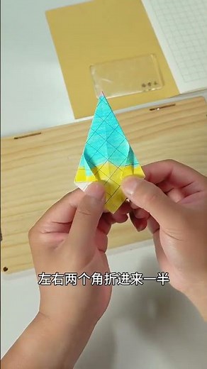 Teach you how to make delicious donuts with paper origami toys handmade DIY creative handmade