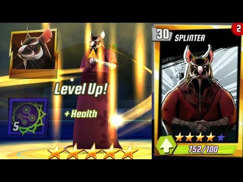 SPLINTER TO 5 STARS | Teenage Mutant Ninja Turtles Legends