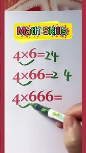 Level up your math skills — one digit at a time!💯😃💥😃#maths #multiplication #education #foryou