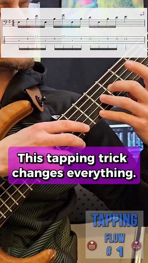 9.7K views · 2.2K reactions | Same tapped melody — F#, G, D, E — but...