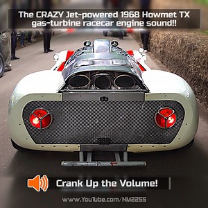 114K views · 2.4K reactions | The 1968 Howmet TX was the first gas turbine race car to ever win an official event and one of the most fascinating race cars ever developed in the US!  | NM2255 | Facebook