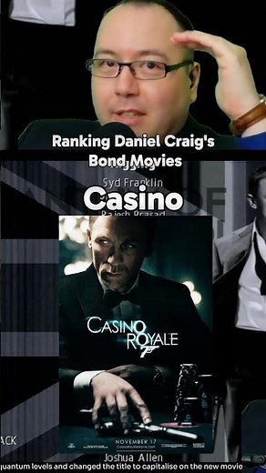 🎥 Daniel Craig’s James Bond: Ranked Best to Worst! 🕵️‍♂️🔫