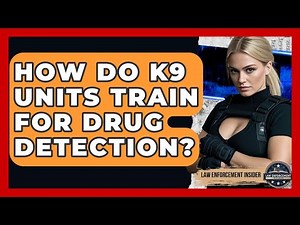 How Do K9 Units Train For Drug Detection? - Law Enforcement Insider